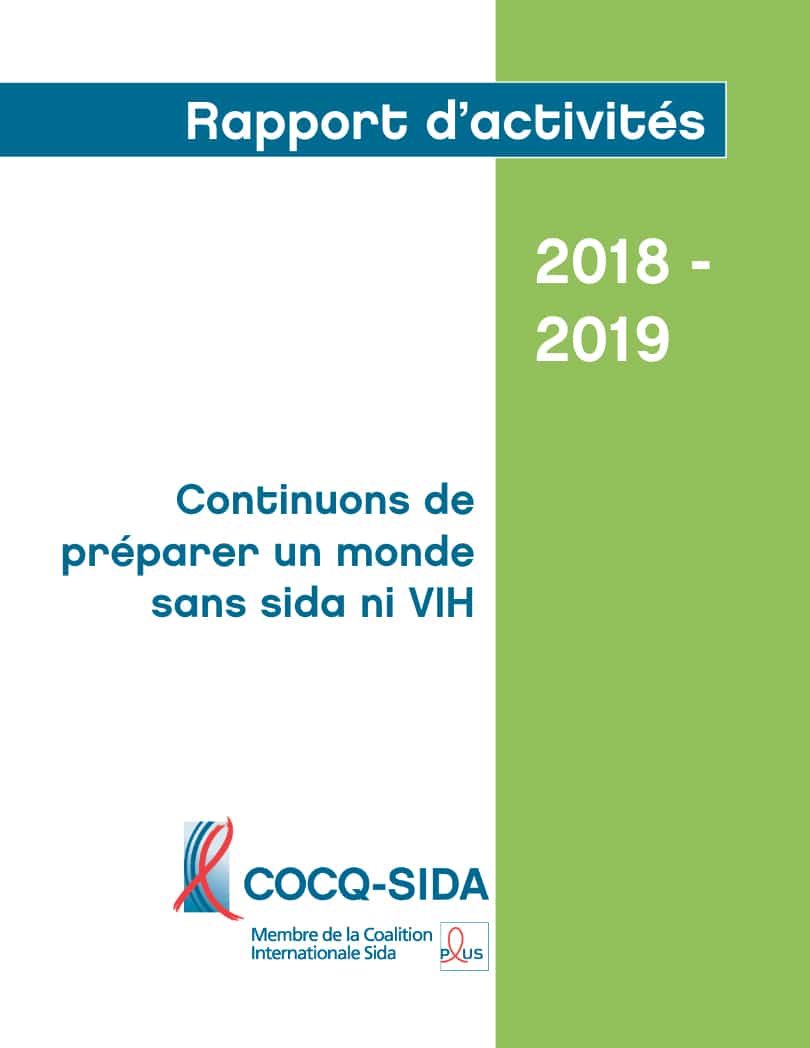 Cocq Sida - Rapport annuel 2018-2019