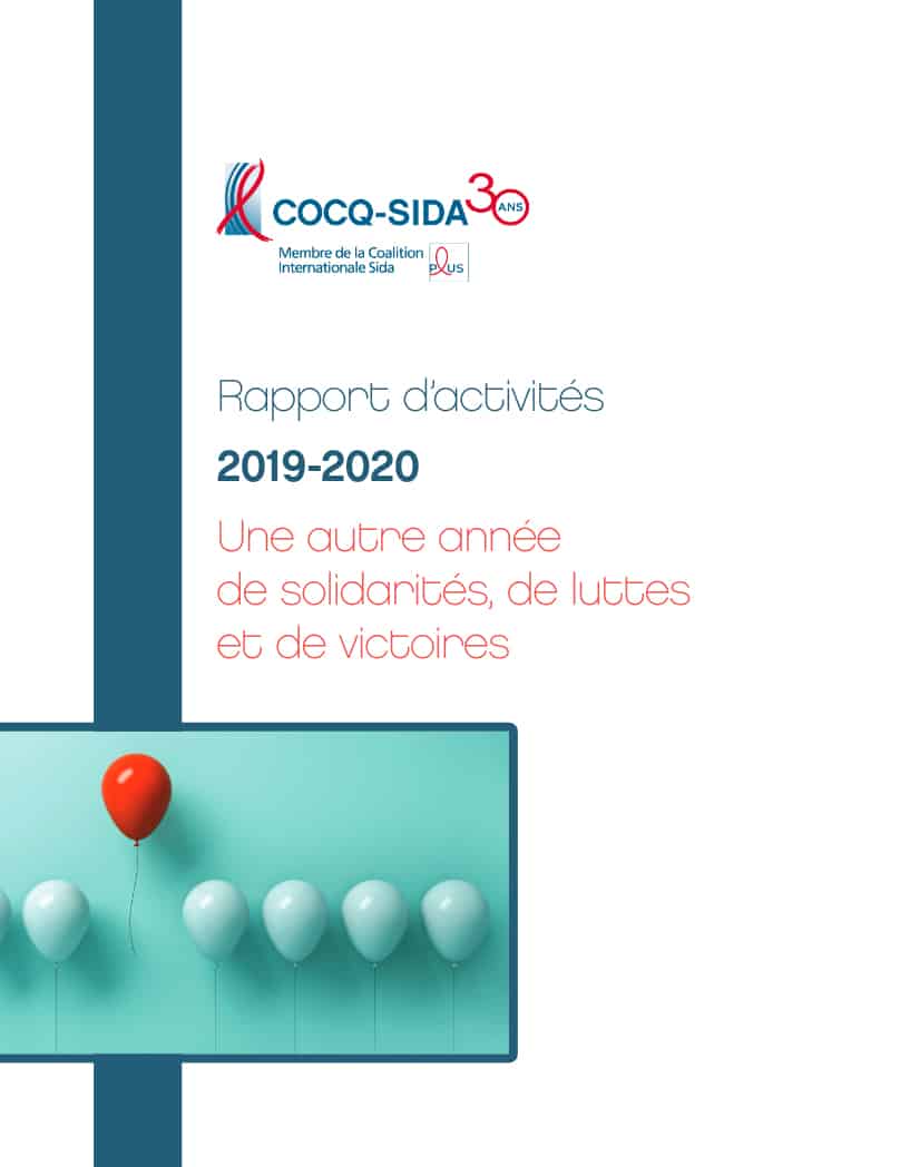 Cocq Sida - Rapport annuel 2019-2020