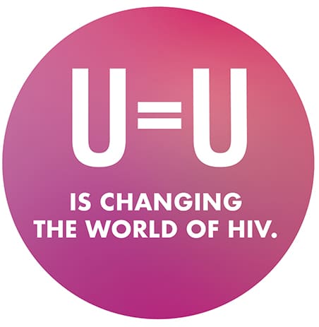 Campagne de sensibilisation - Macaron i=i change le monde du VIH