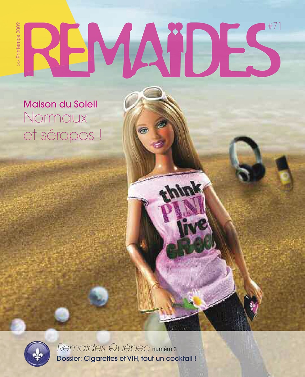 COCQ-SIDA - Remaides 3 - Printemps 2009 - couverture du magazine