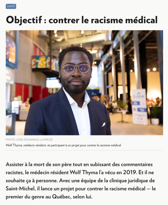 Mois de l'histoire des Noir·es - Lutter contre le racisme médical